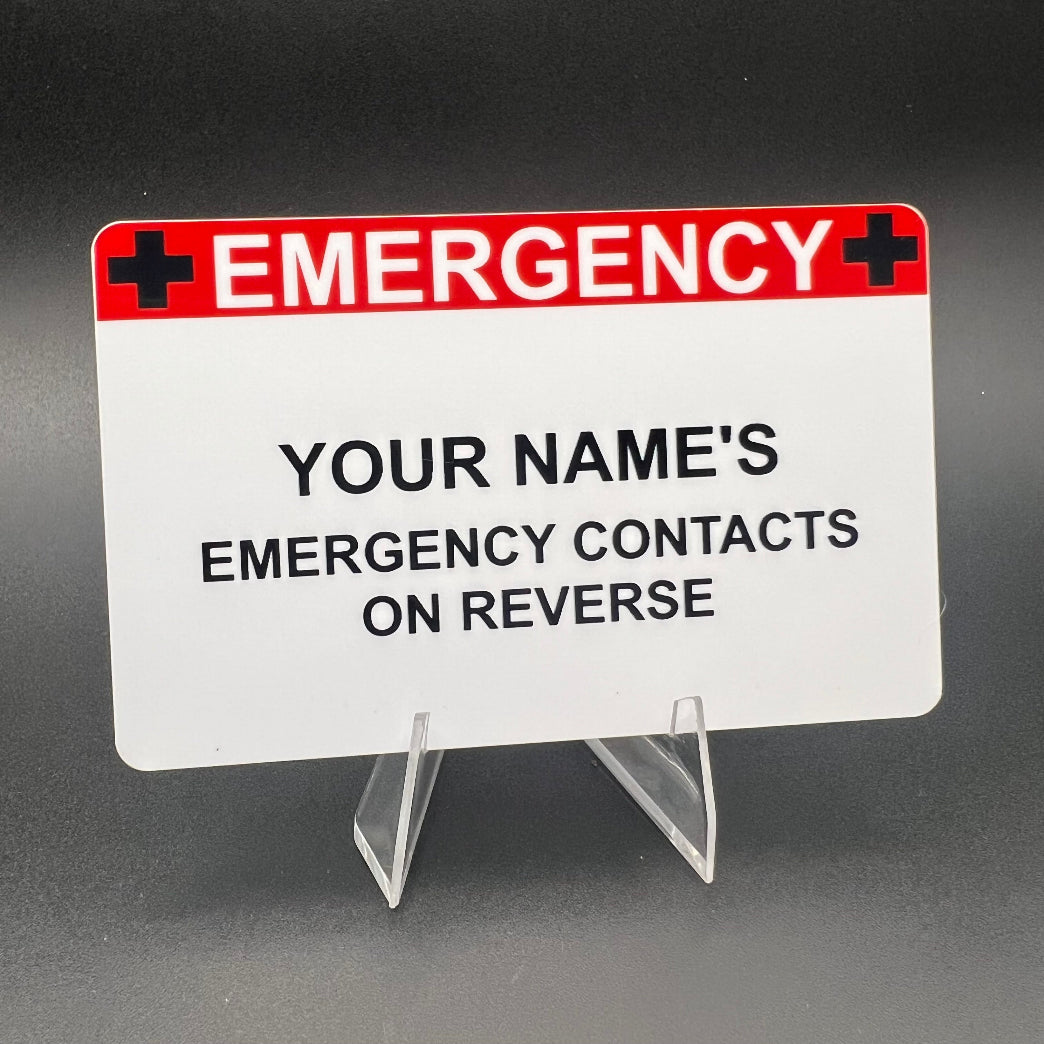 Emergency Contact Card