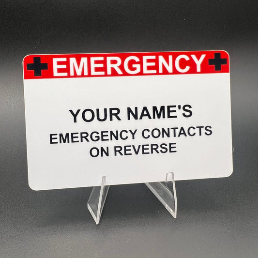 Emergency Contact Card