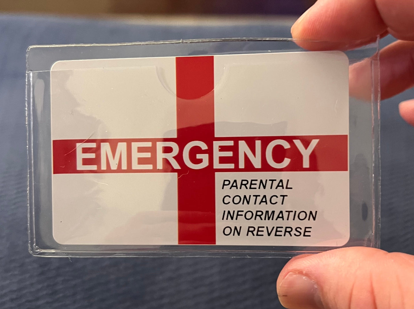 Emergency Contact Card