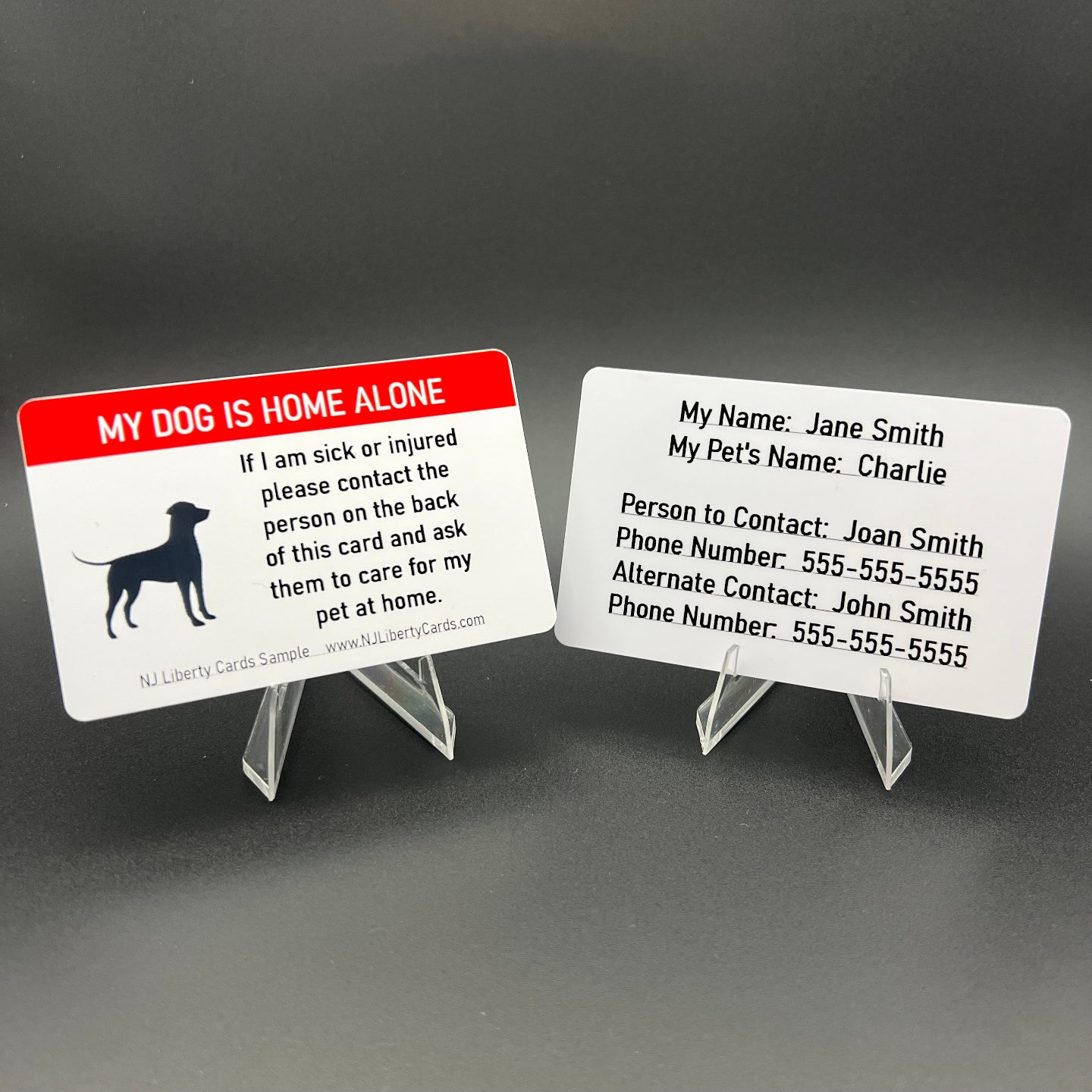 Pet Safety Card