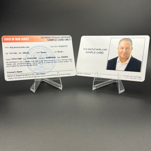 NJ Retired Police Officer Carry Permit - RPO