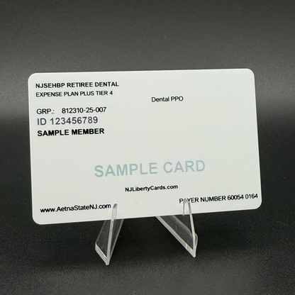 Insurance Card Plastic Front