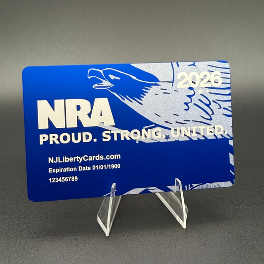 NRA Metal Member Card